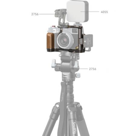 SmallRig 4557B - klatka do FUJIFILM X100VI (w stylu retro, Arca-Swiss) - przykład użycia